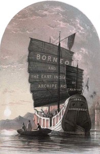 Cover of Borneo and the Indian Archipelago with drawings of costume and scenery
