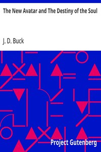 Cover of The New Avatar and The Destiny of the Soul The Findings of Natural Science Reduced to Practical Studies in Psychology
