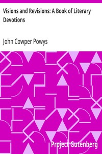 Cover of Visions and Revisions: A Book of Literary Devotions