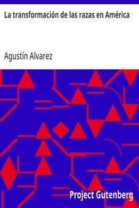 Cover of La transformación de las razas en América