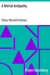 Cover of A Mortal Antipathy