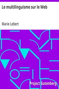 Cover of Le multilinguisme sur le Web