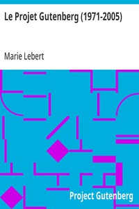 Cover of Le Projet Gutenberg (1971-2005)