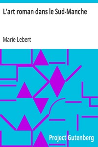 Cover of L'art roman dans le Sud-Manche