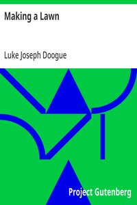 Cover of Making a Lawn