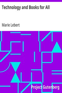 Cover of Technology and Books for All