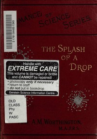 Cover of The Splash of a Drop