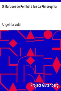 Cover of O Marquez de Pombal á luz da Philosophia