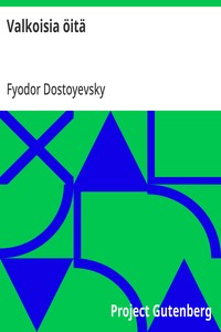 Cover of Valkoisia öitä