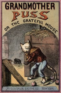 Cover of Grandmother Puss; Or, The grateful mouse
