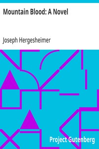 Cover of Mountain Blood: A Novel