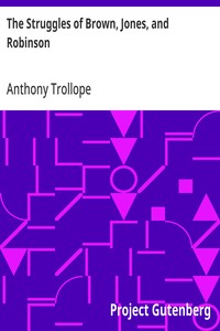 Cover of The Struggles of Brown, Jones, and Robinson By One of the Firm