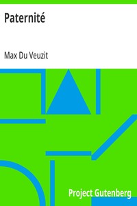 Cover of Paternité