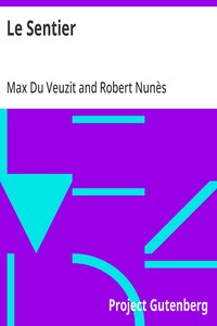 Cover of Le Sentier