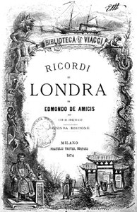 Cover of Ricordi di Londra