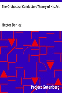 Cover of The Orchestral Conductor: Theory of His Art