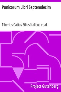 Cover of Punicorum Libri Septemdecim
