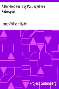 Cover of A Hundred Years by Post: A Jubilee Retrospect