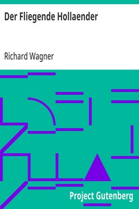 Cover of Der Fliegende Hollaender The Flying Dutchman