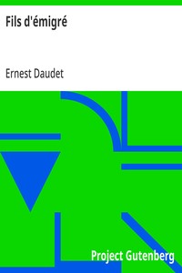 Cover of Fils d'émigré