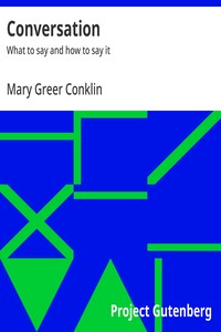 Cover of Conversation : $b What to say and how to say it