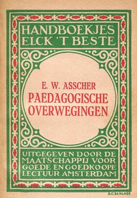 Cover of Paedagogische Overwegingen