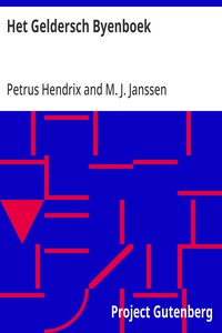 Cover of Het Geldersch Byenboek of pratyk der byen, langs den kant der Maes, Peel en Niers, in het overkwartier van Gelderland