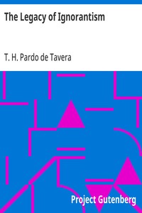Cover of The Legacy of Ignorantism
