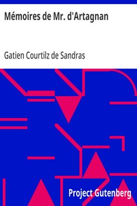 Cover of Mémoires de Mr. d'Artagnan