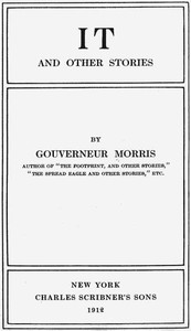 Cover of It, and Other Stories