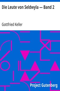 Cover of Die Leute von Seldwyla — Band 2