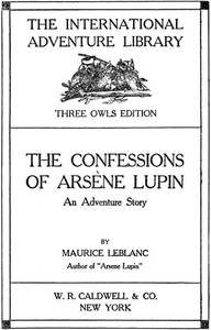 غلاف The Confessions of Arsène Lupin