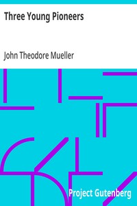 Cover of Three Young Pioneers A Story of the Early Settlement of Our Country