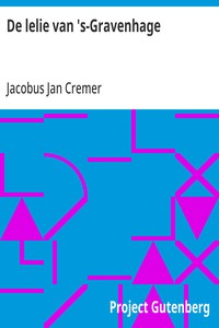 Cover of De lelie van 's-Gravenhage