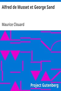 Cover of Alfred de Musset et George Sand dessins par Alfred de Musset