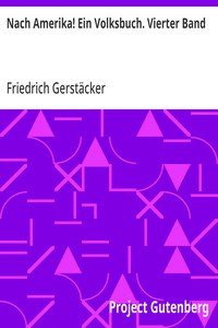 Cover of Nach Amerika! Ein Volksbuch. Vierter Band