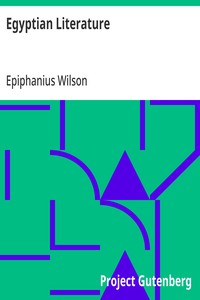 Cover of Egyptian Literature Comprising Egyptian tales, hymns, litanies, invocations, the Book of the Dead, and cuneiform writings