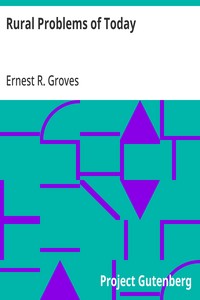 Cover of Rural Problems of Today