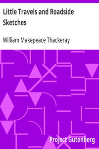 Cover of Little Travels and Roadside Sketches