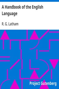 Cover of A Handbook of the English Language