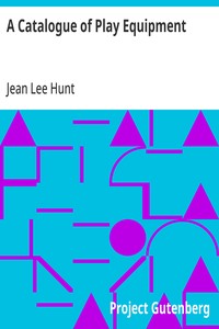 Cover of A Catalogue of Play Equipment