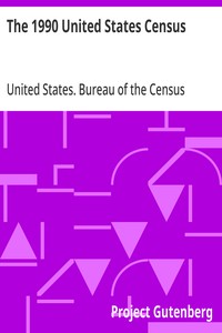 Cover of The 1990 United States Census