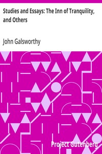 Cover of Studies and Essays: The Inn of Tranquility, and Others