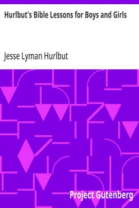 Cover of Hurlbut's Bible Lessons for Boys and Girls