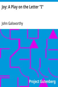 Cover of Joy: A Play on the Letter "I"
