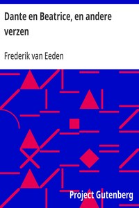 Cover of Dante en Beatrice, en andere verzen
