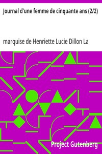 Cover of Journal d'une femme de cinquante ans (2/2)