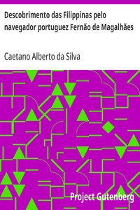 Cover of Descobrimento das Filippinas pelo navegador portuguez Fernão de Magalhães