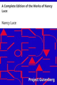 Cover of A Complete Edition of the Works of Nancy Luce