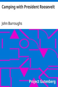 Cover of Camping with President Roosevelt